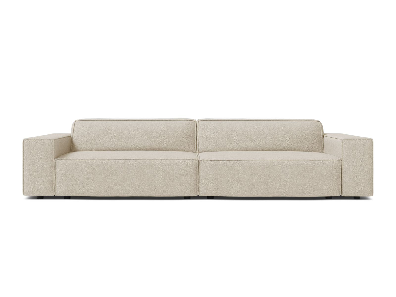 Sofa Bouclé Beige Jodie — Beige