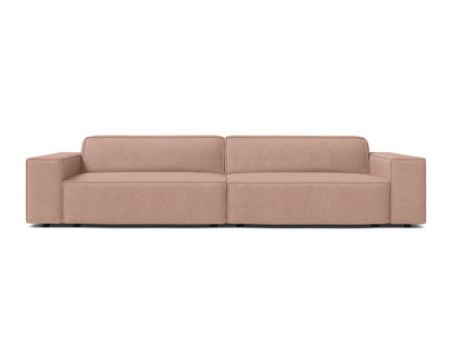 Sofa Bouclé Beige Jodie — Powder Pink