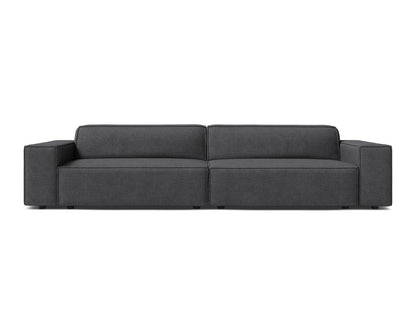 Sofa Bouclé Beige Jodie — Dark Grey