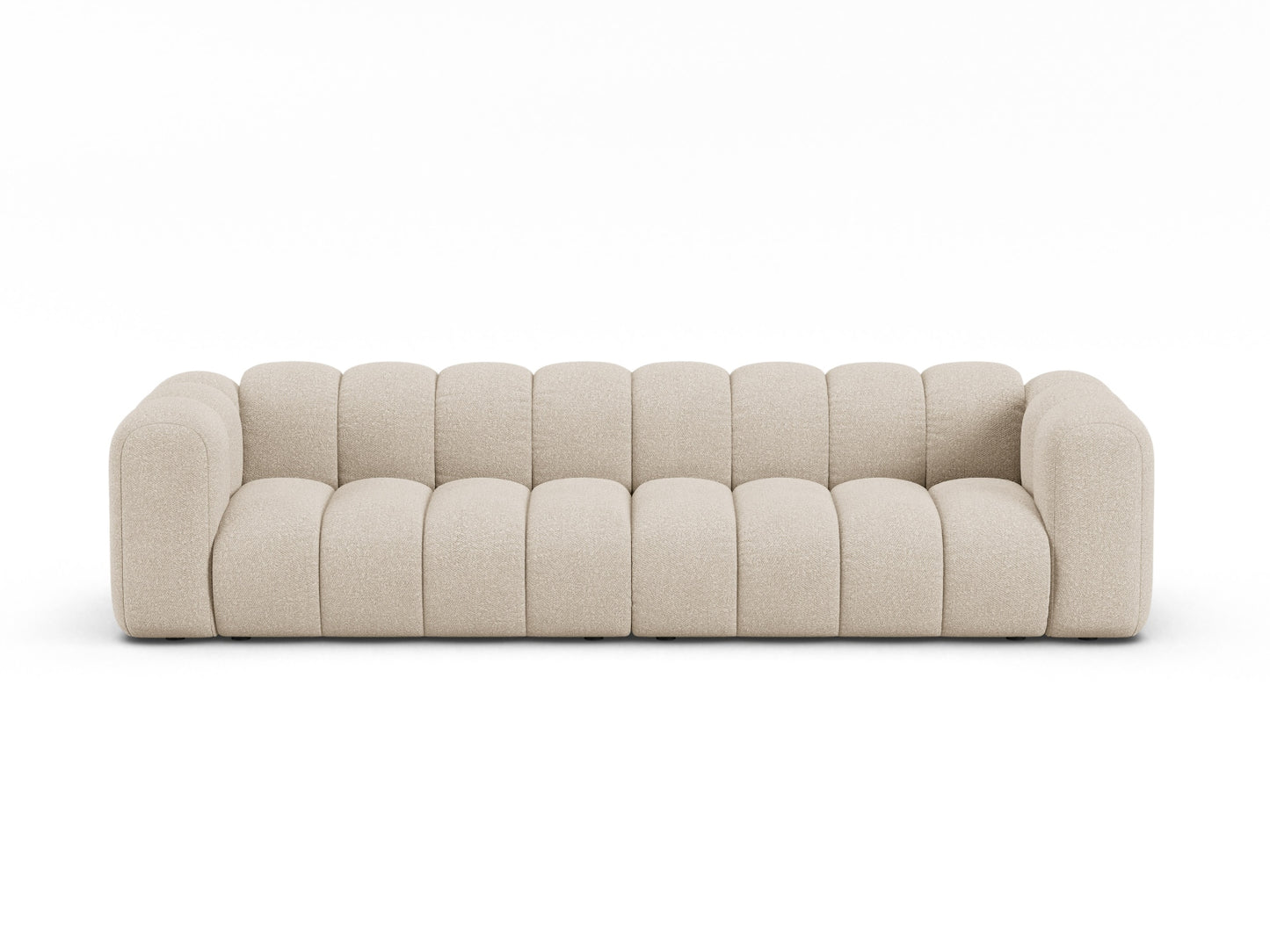 Sofa Bouclé Beige Lupine — Beige