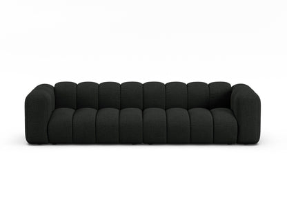Sofa Bouclé Beige Lupine — Black