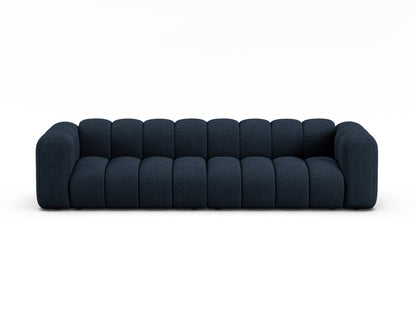 Sofa Bouclé Beige Lupine — Dark Blue