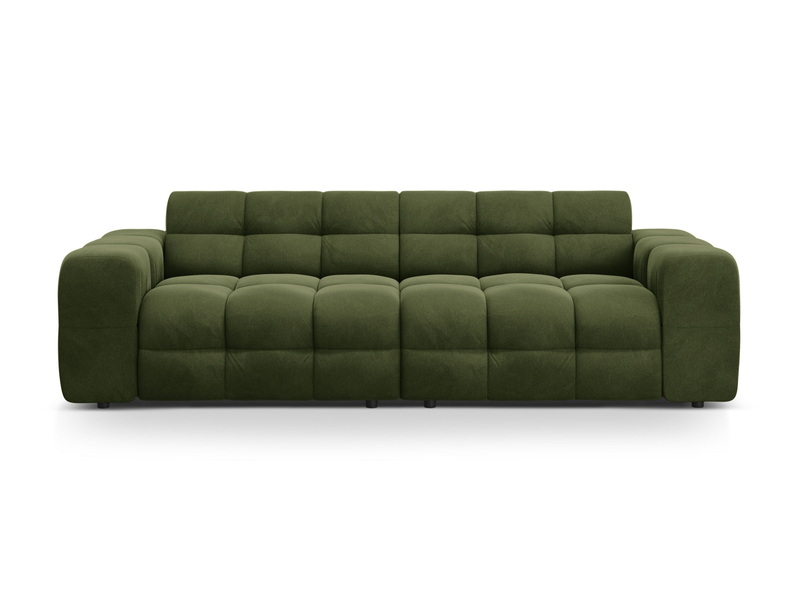 Kendal Sofa, 4 Seats, 255x103 cm — Army Green