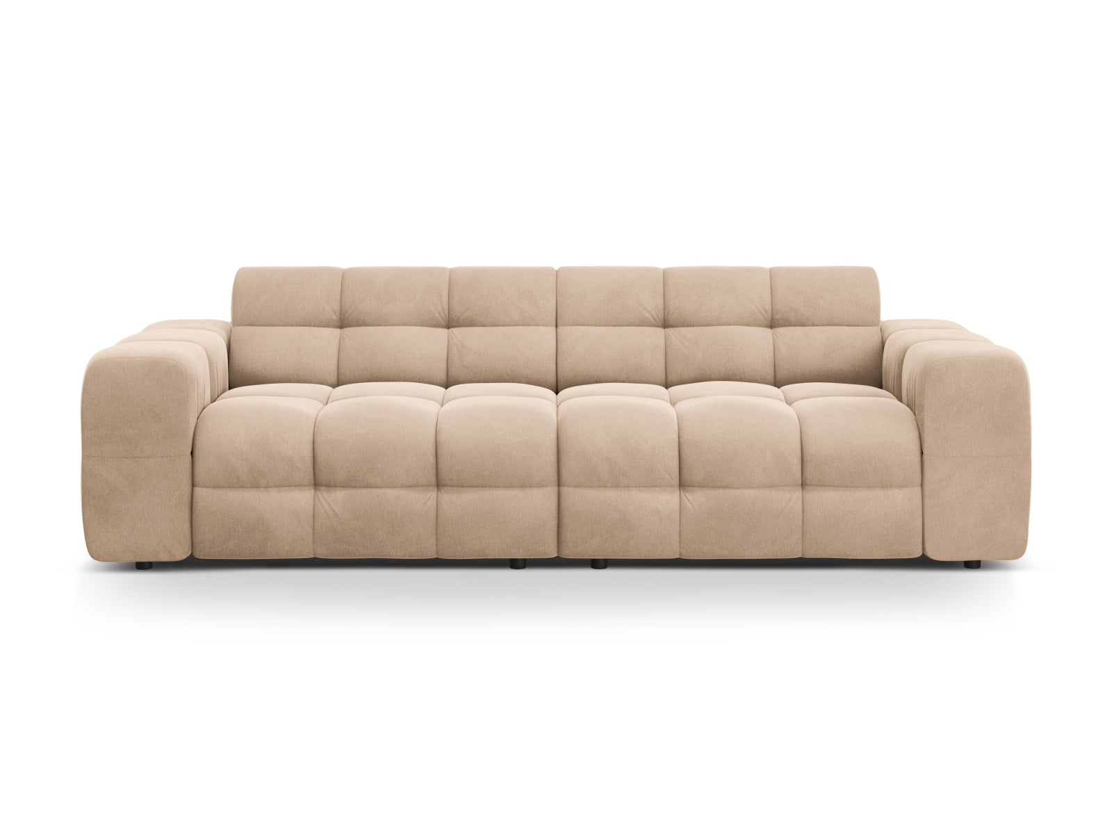 Sofa Samt Almond Beige Kendal — Almond Beige