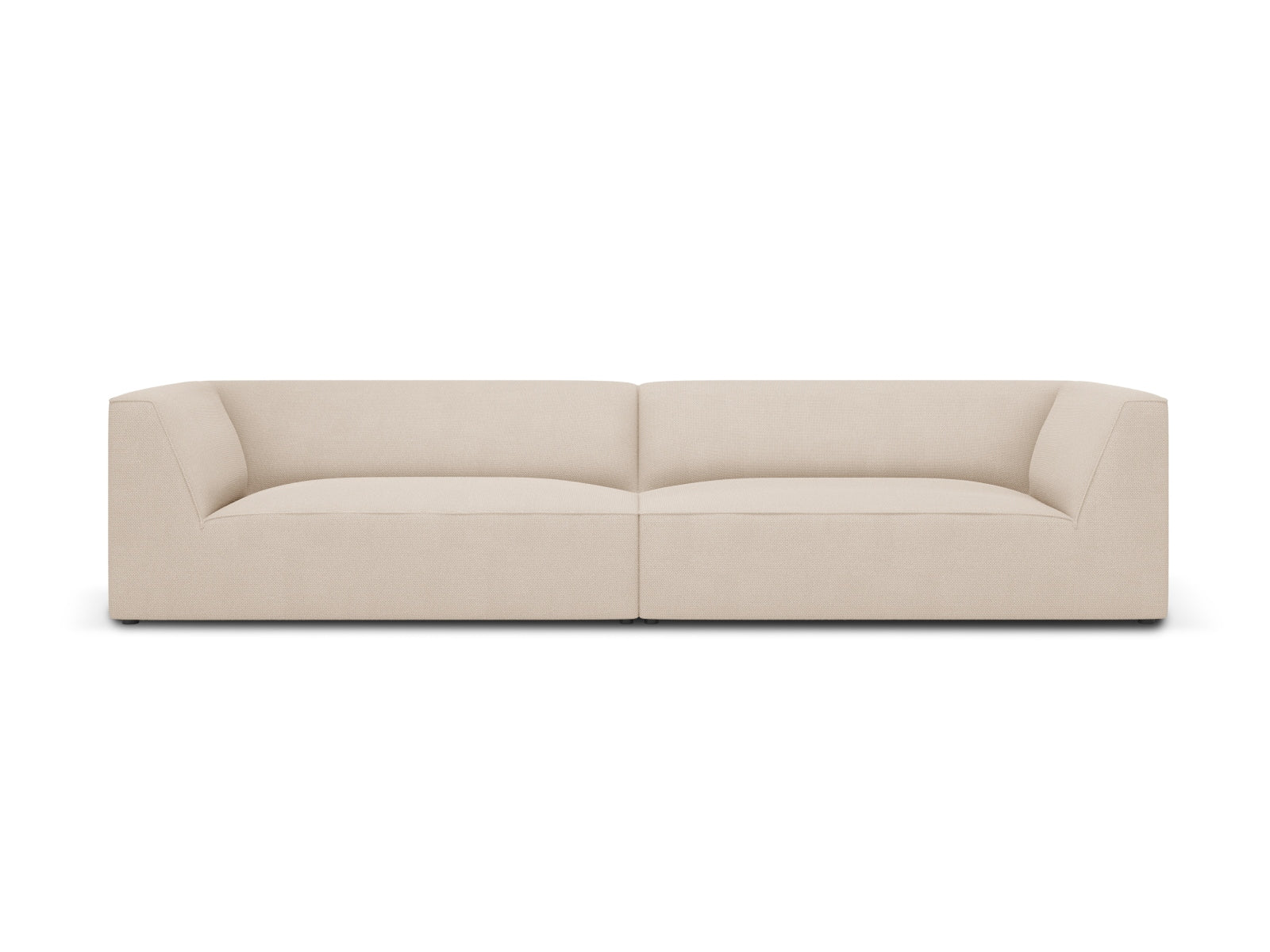 Sofa Strukturstoff Beige Ruby — Beige