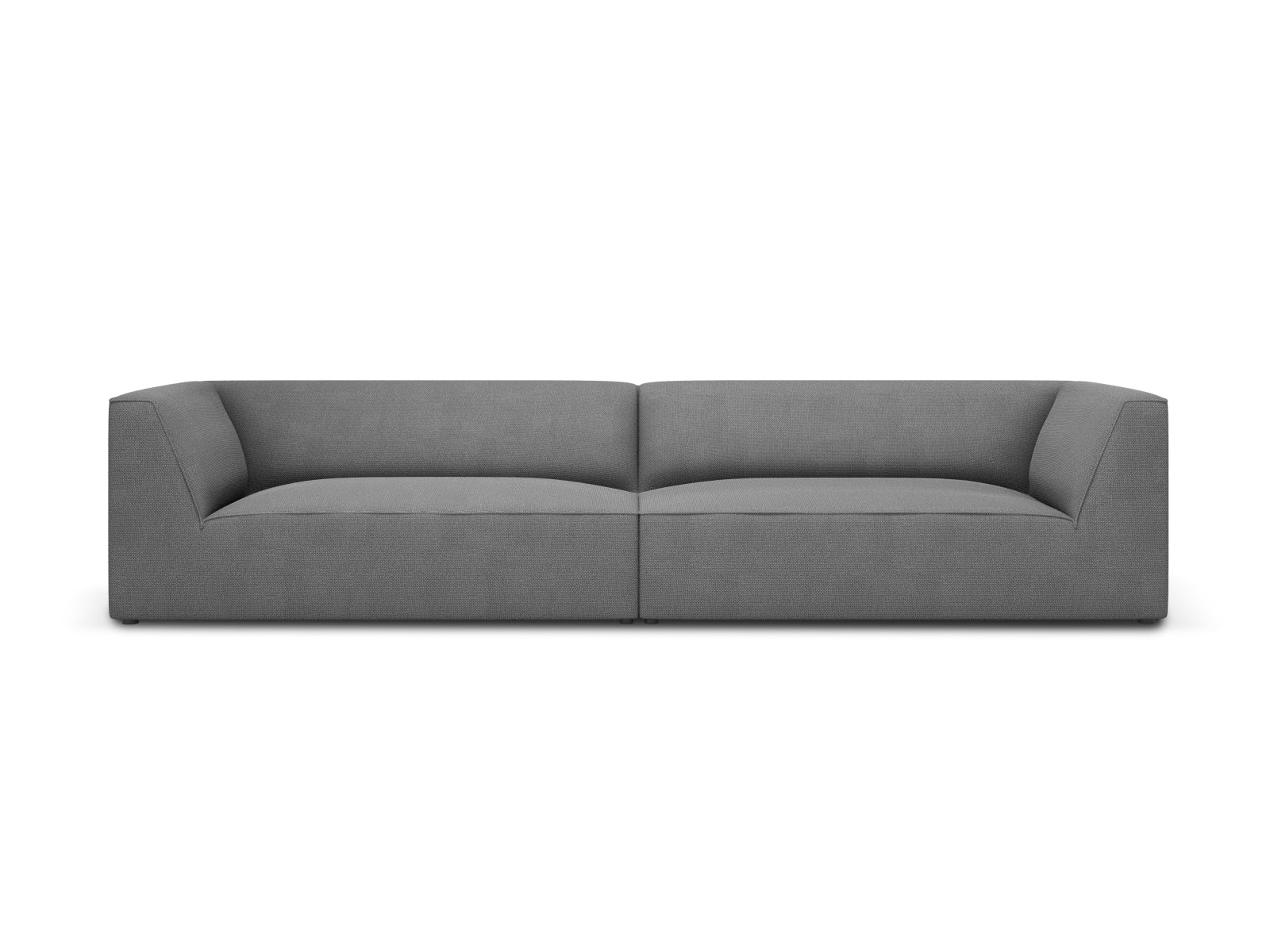 Ruby Sofa, 4 Seats, 302x93 cm — Grey