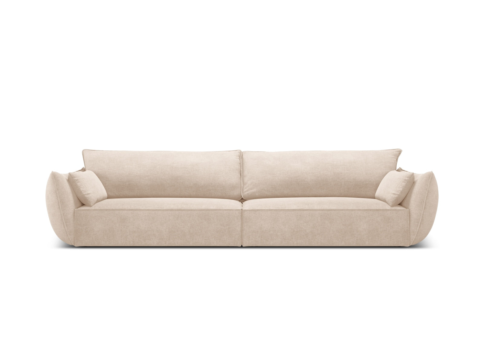 Sofa Chenille Beige Kaelle — Beige
