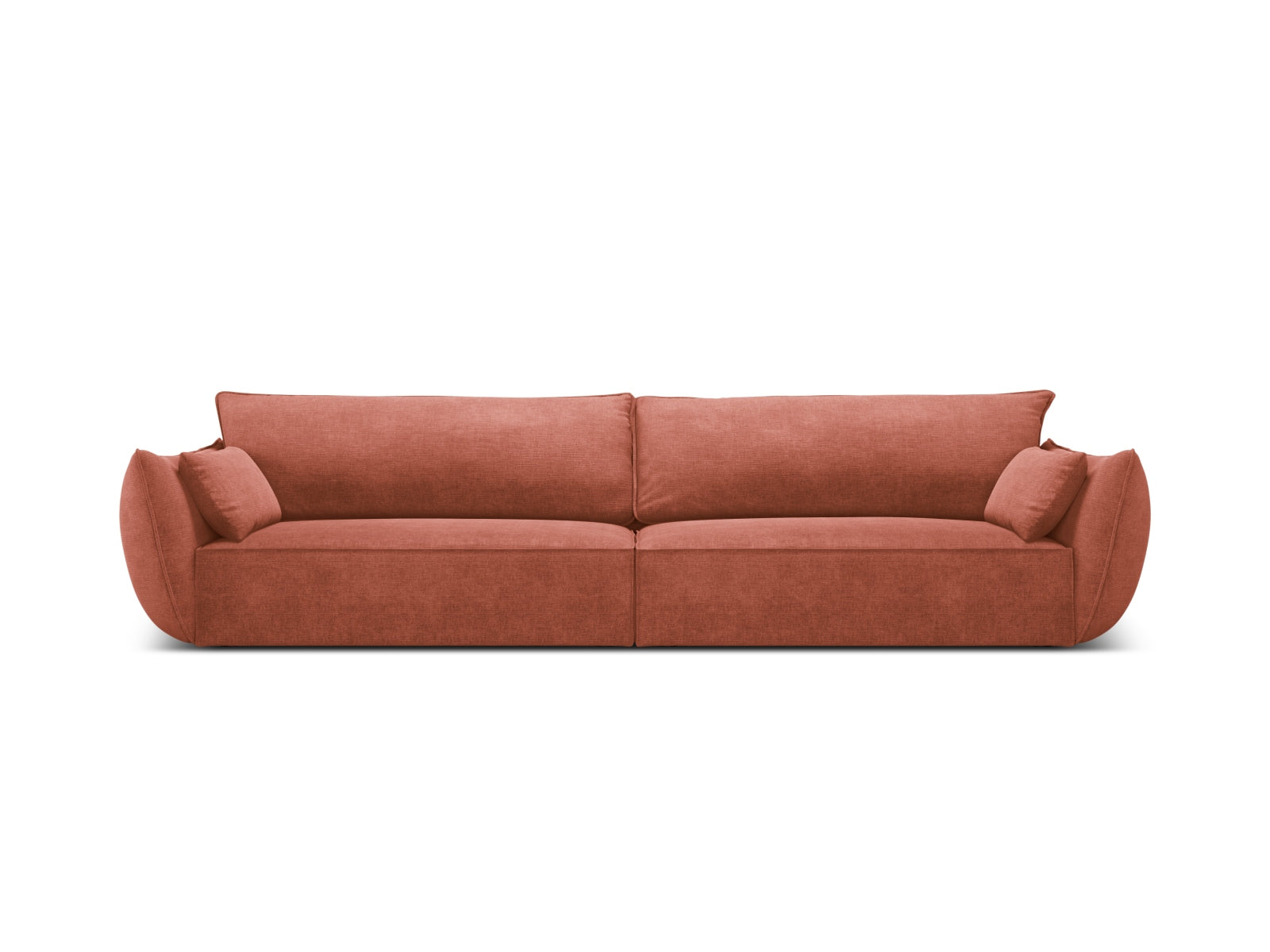 Kaelle Sofa, 4 Seats, 248x110 cm — Terracotta
