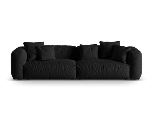 Martina Modular Sofa XL, 4 Seats, 320x106 cm — Black