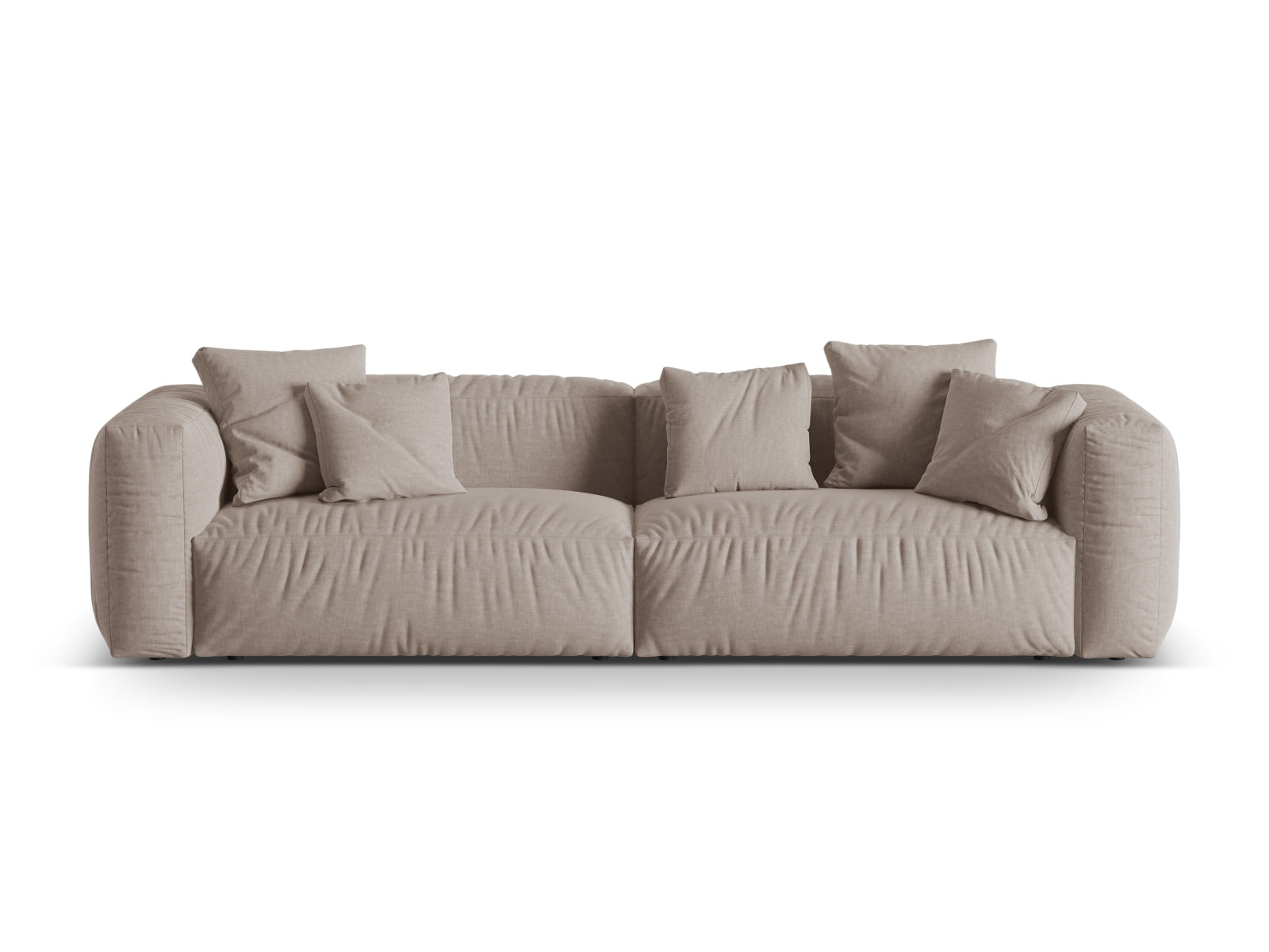 Martina Modular Sofa XL, 4 Seats, 320x106 cm — Dark Beige