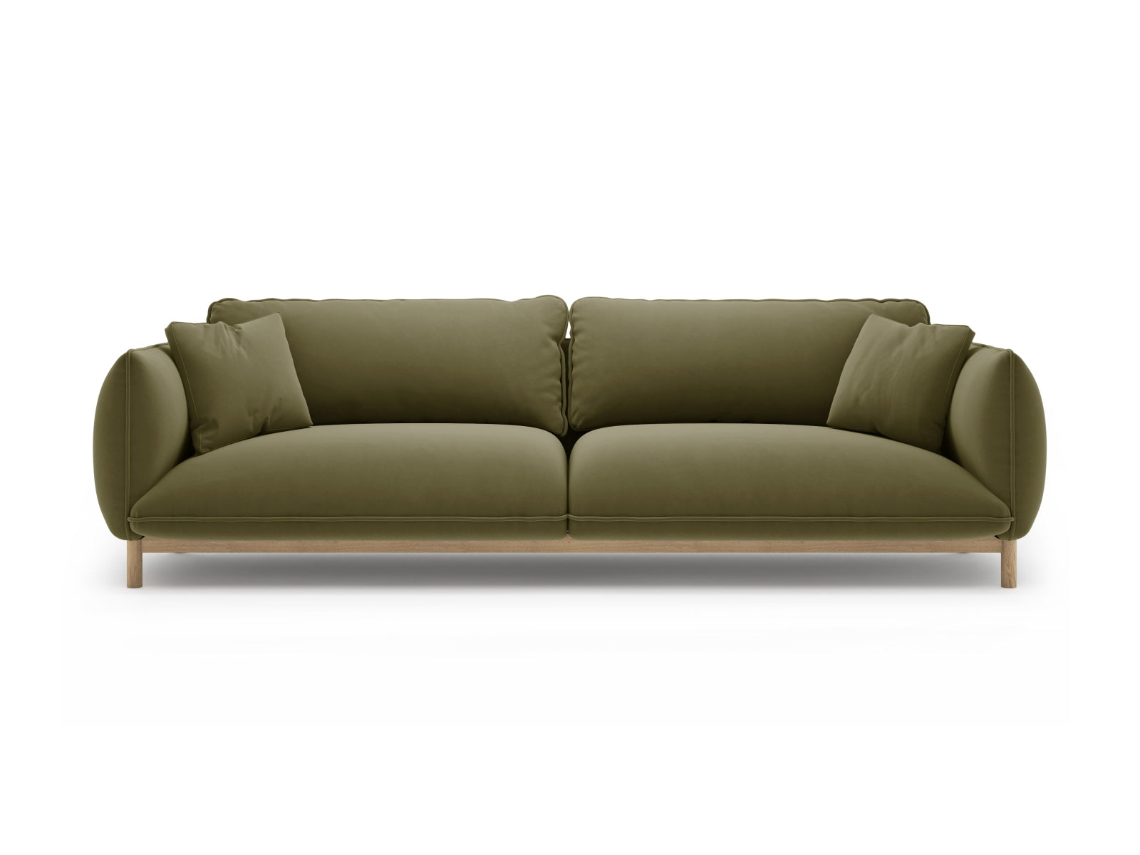 Ada Sofa, 4 Seats, 248x101 cm — Light Green