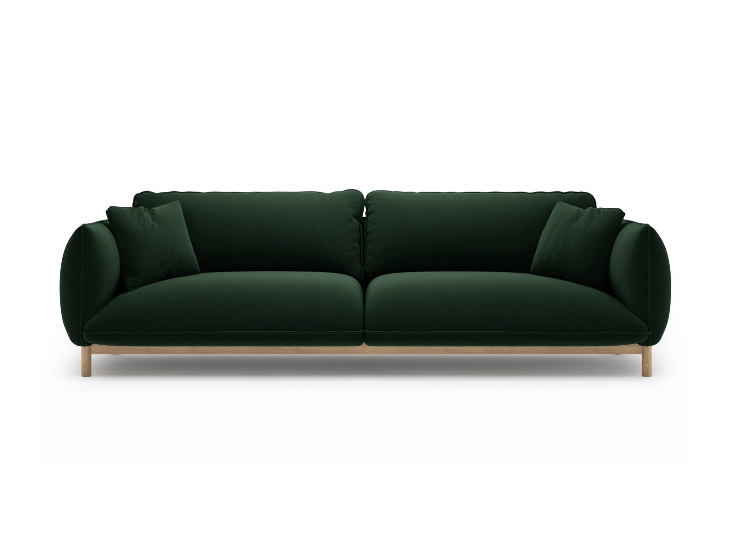 Ada Sofa — Bottle Green / 4 Seats