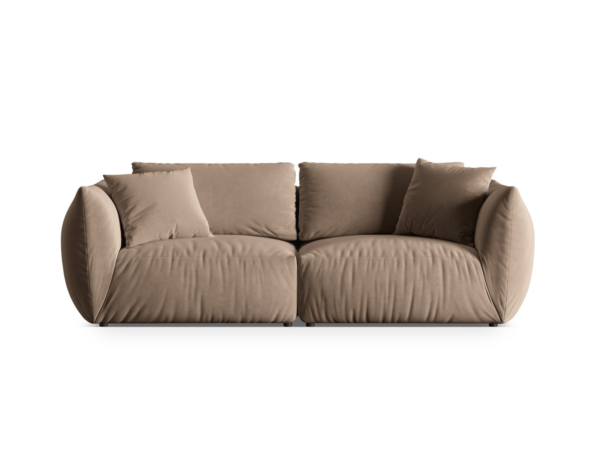 Chris Modular Sofa, 4 Seats, 260x100 cm — Light Brown