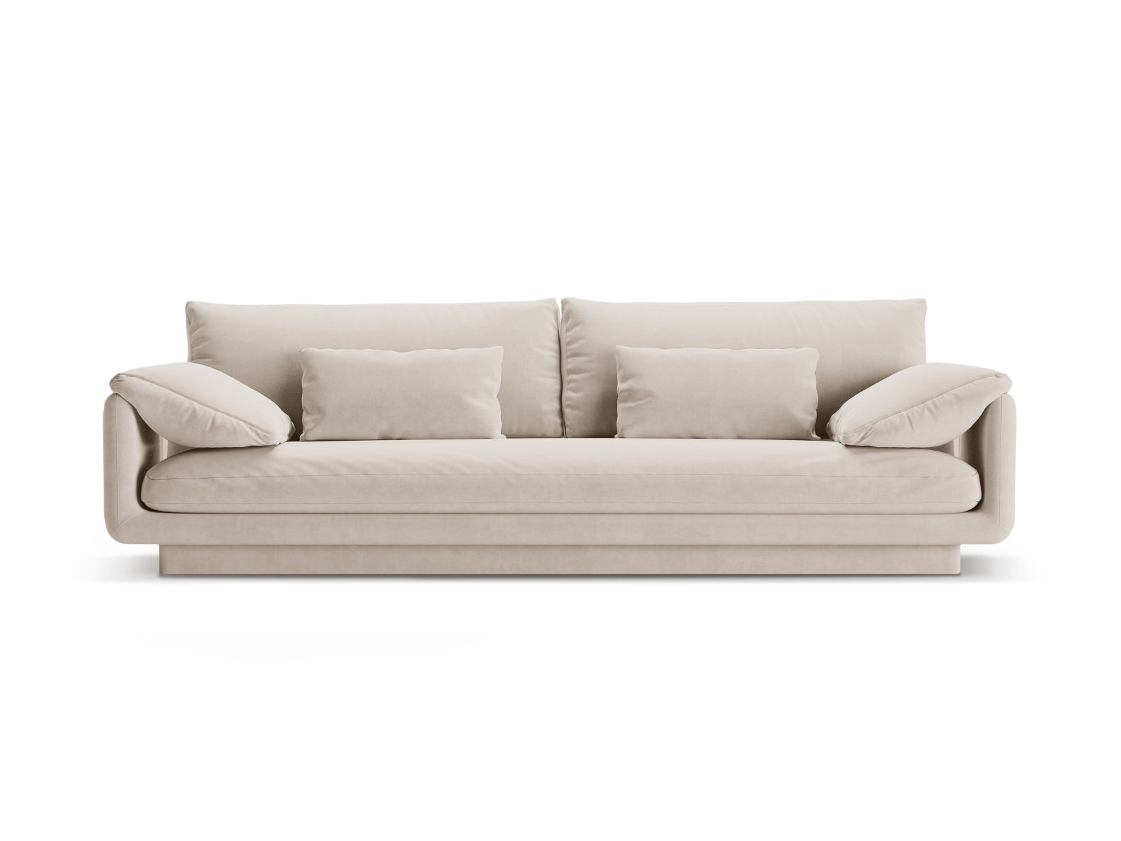 Torino Sofa, 4 Seats, 250x103 cm — Light Beige