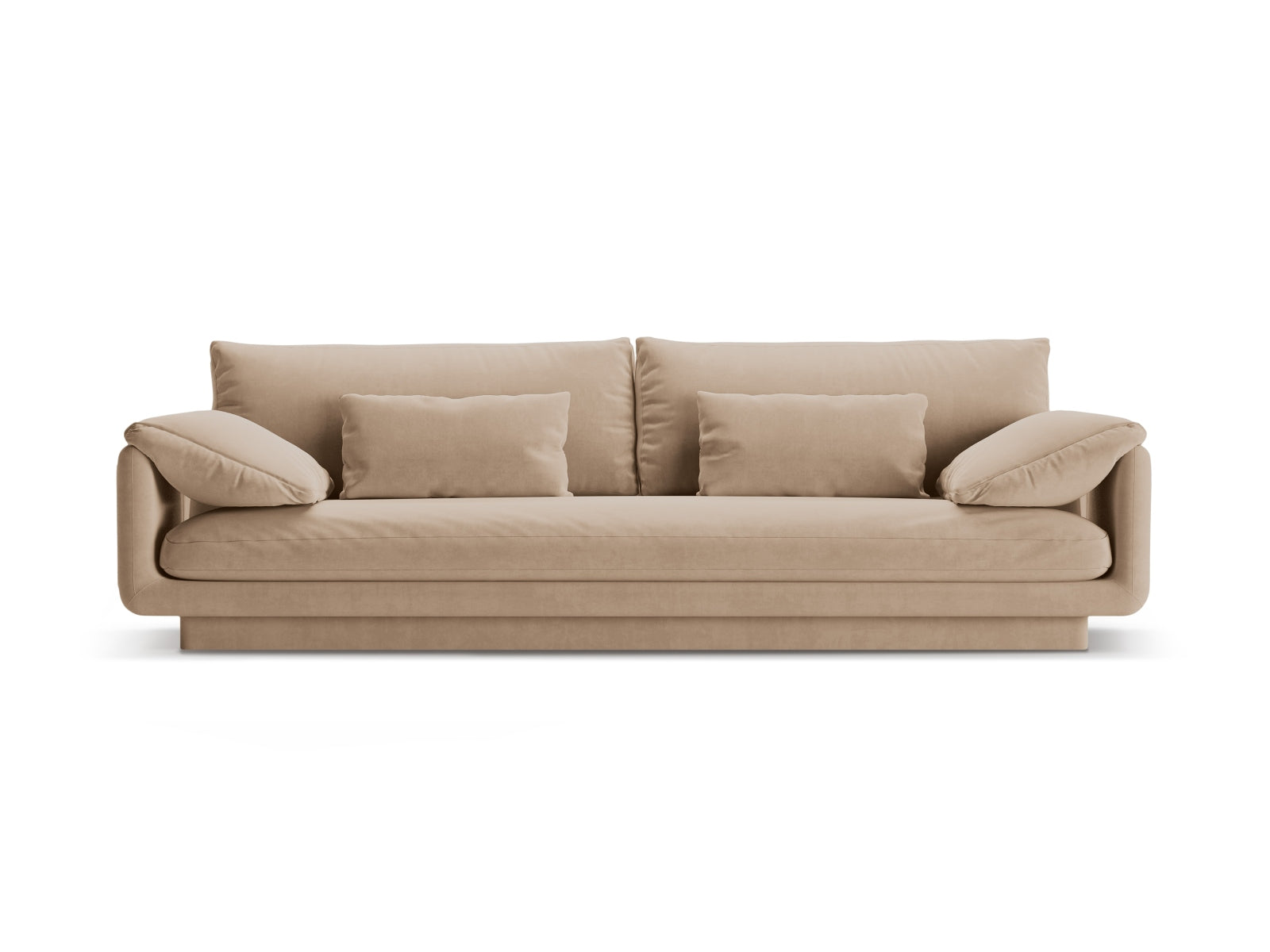 Torino Sofa, 4 Seats, 250x103 cm — Sand
