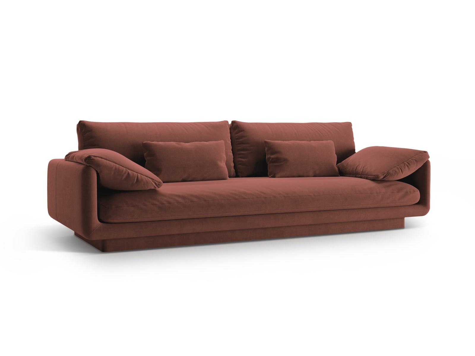 Sofa Samt Cuoio Torino — Detailansicht
