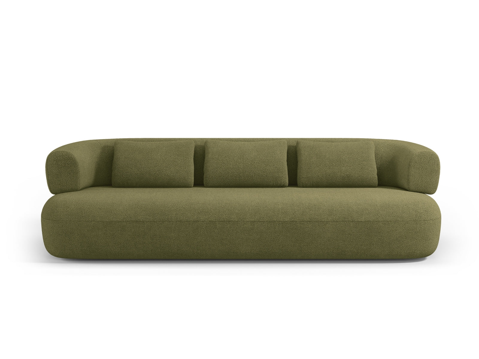 Jenny Sofa, 4 Seats, 226x90 cm — Green