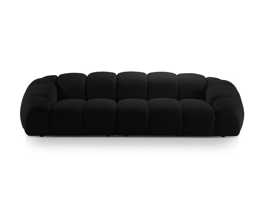 Diana Sofa, 4 Seats, 294x114 cm — Black