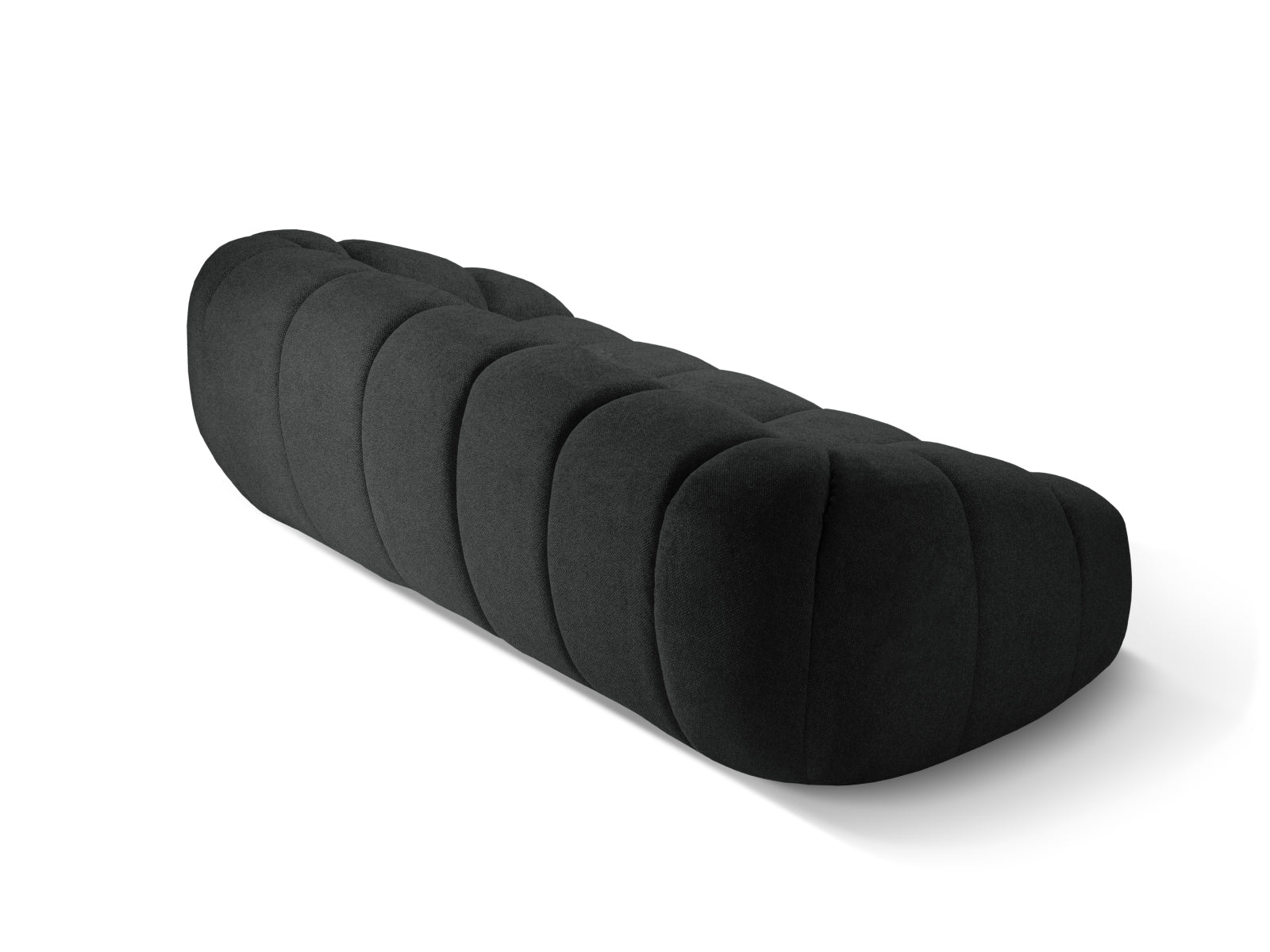 Sofa Strukturstoff Anthrazit Diana — Maße und Details