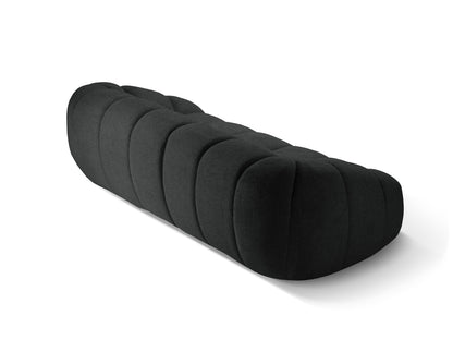 Sofa Strukturstoff Anthrazit Diana — Maße und Details