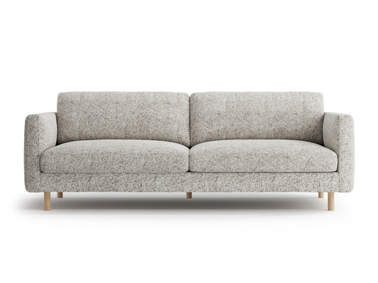Eden Sofa, 4 Seats, 209x92 cm — Beige Melange