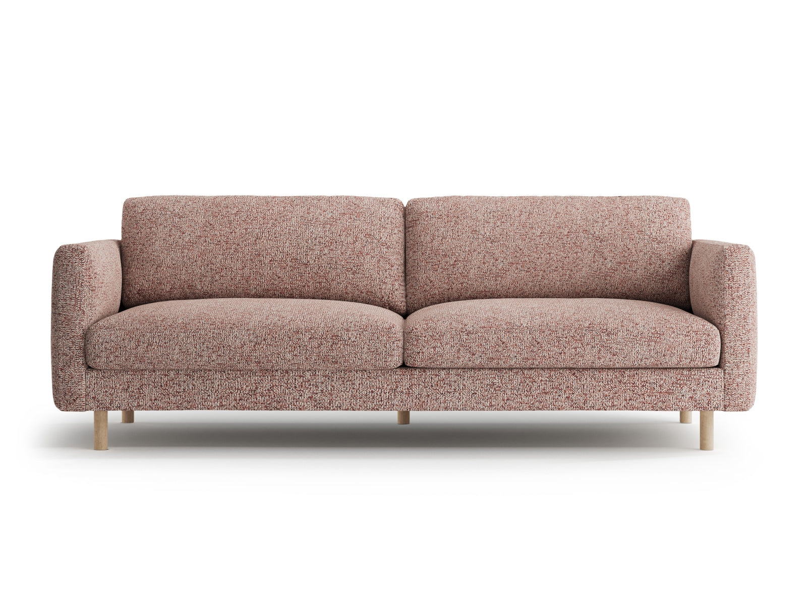 Eden Sofa, 4 Seats, 209x92 cm — Pink Melange