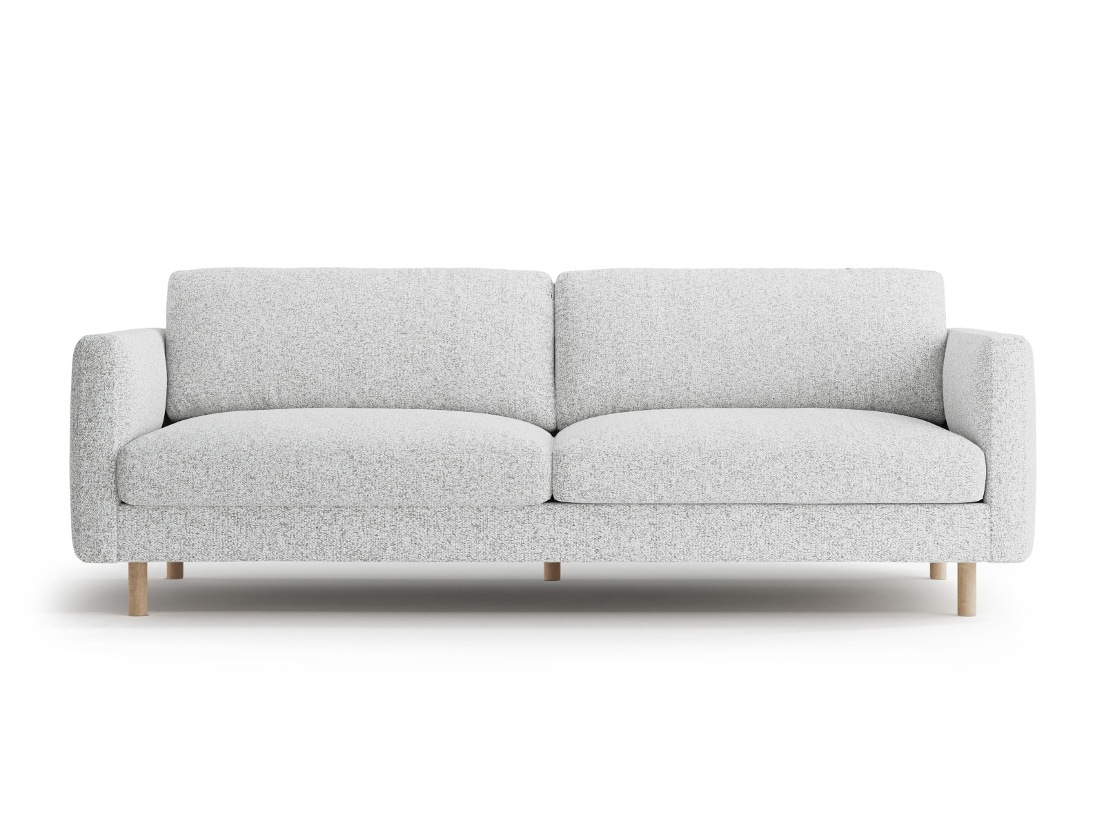 Eden Sofa, 4 Seats, 209x92 cm — Light Grey Melange