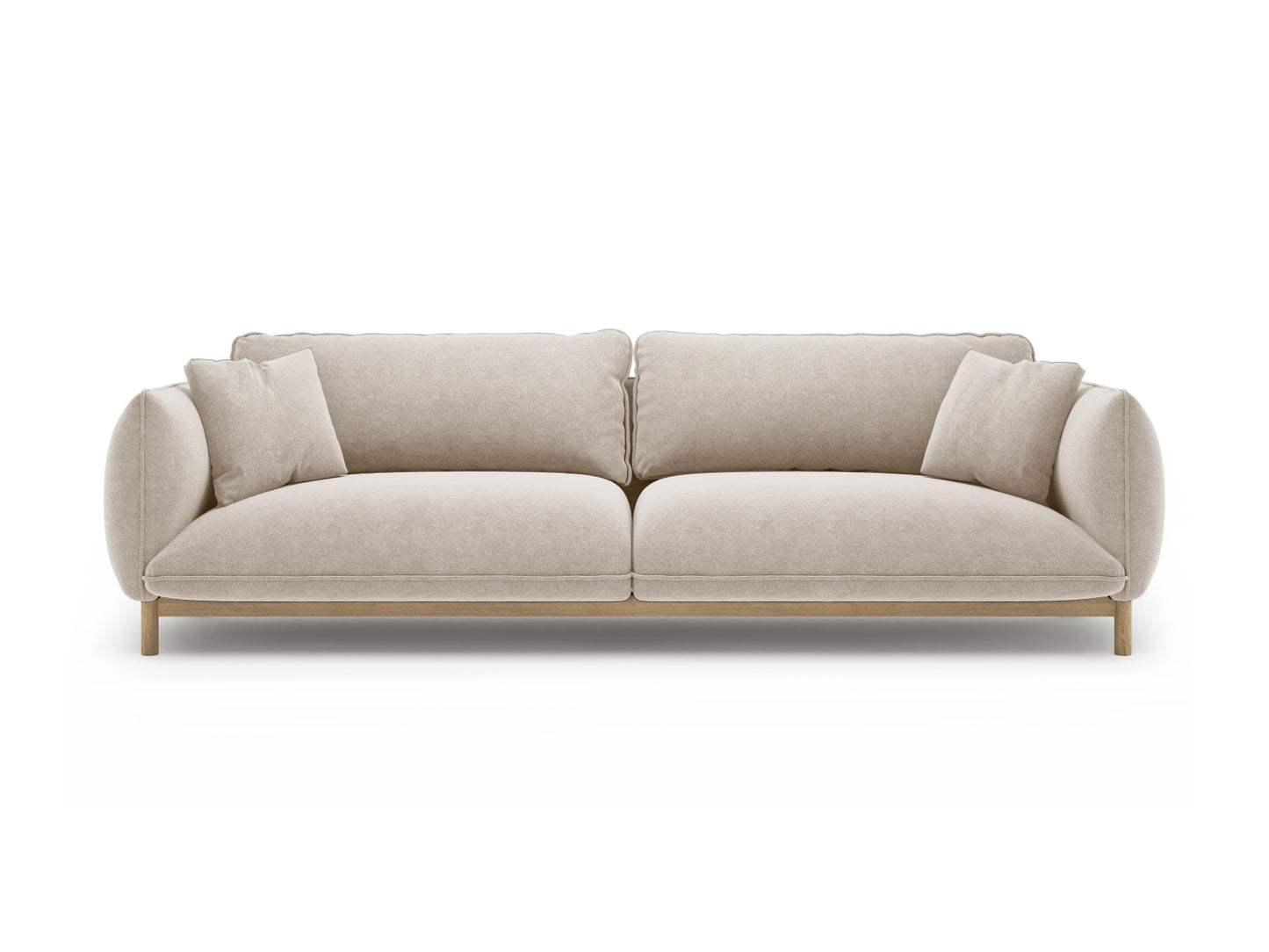 Ada Sofa — Light Beige / 4 Seats