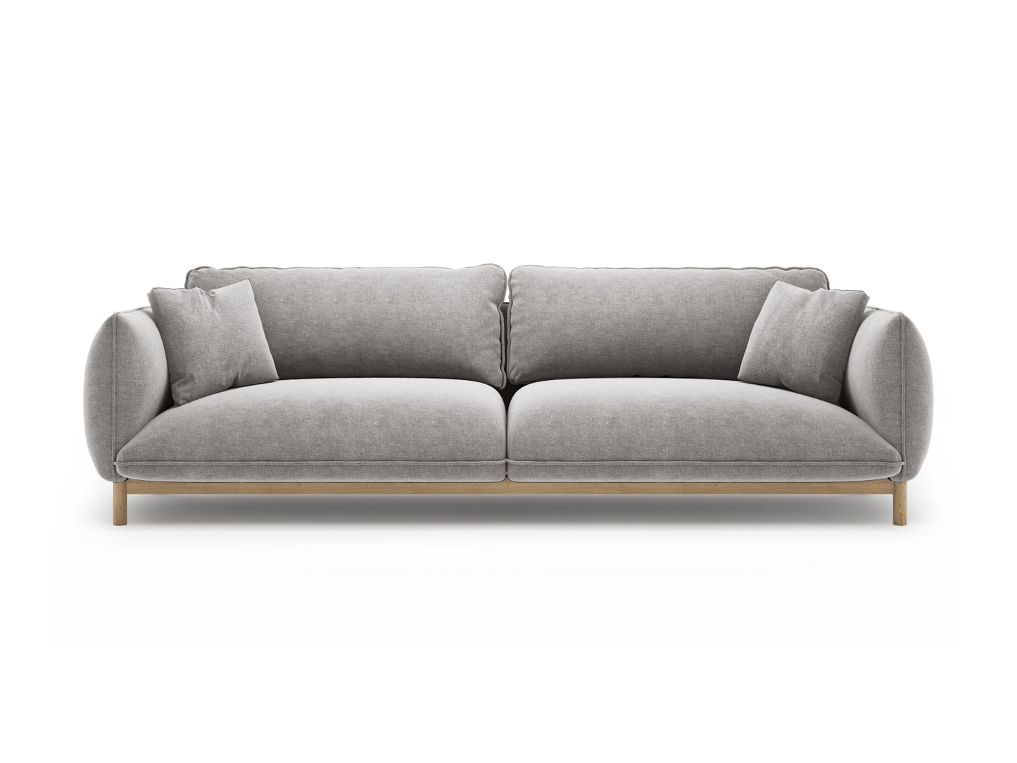 Ada Sofa — Light Grey / 4 Seats