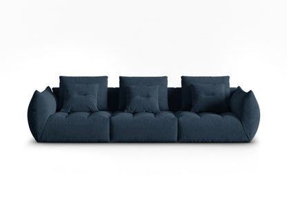 Sofa Strukturstoff Auburn Bloom — Navy Blue