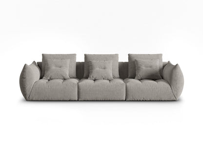Sofa Strukturstoff Auburn Bloom — Light Grey