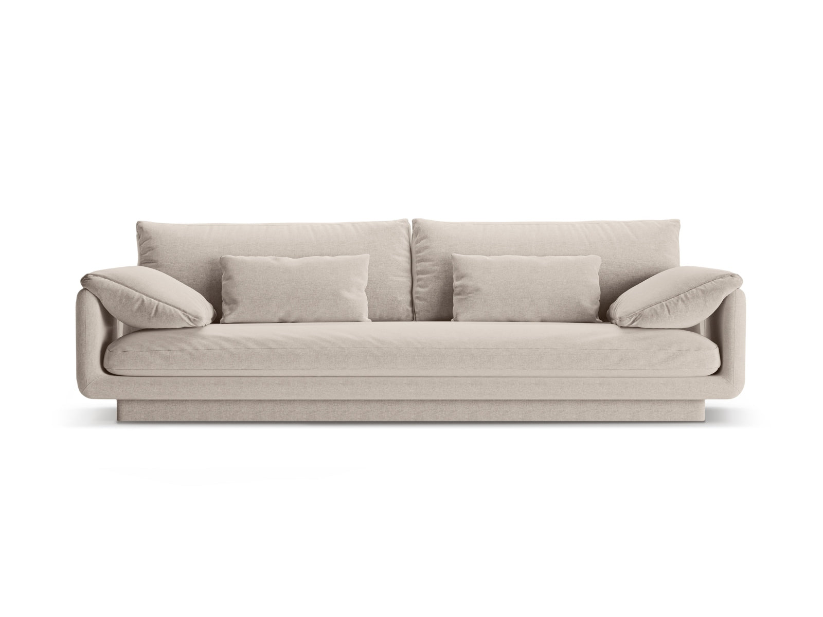 Torino Sofa, 4 Seats, 250x103 cm — Light Beige