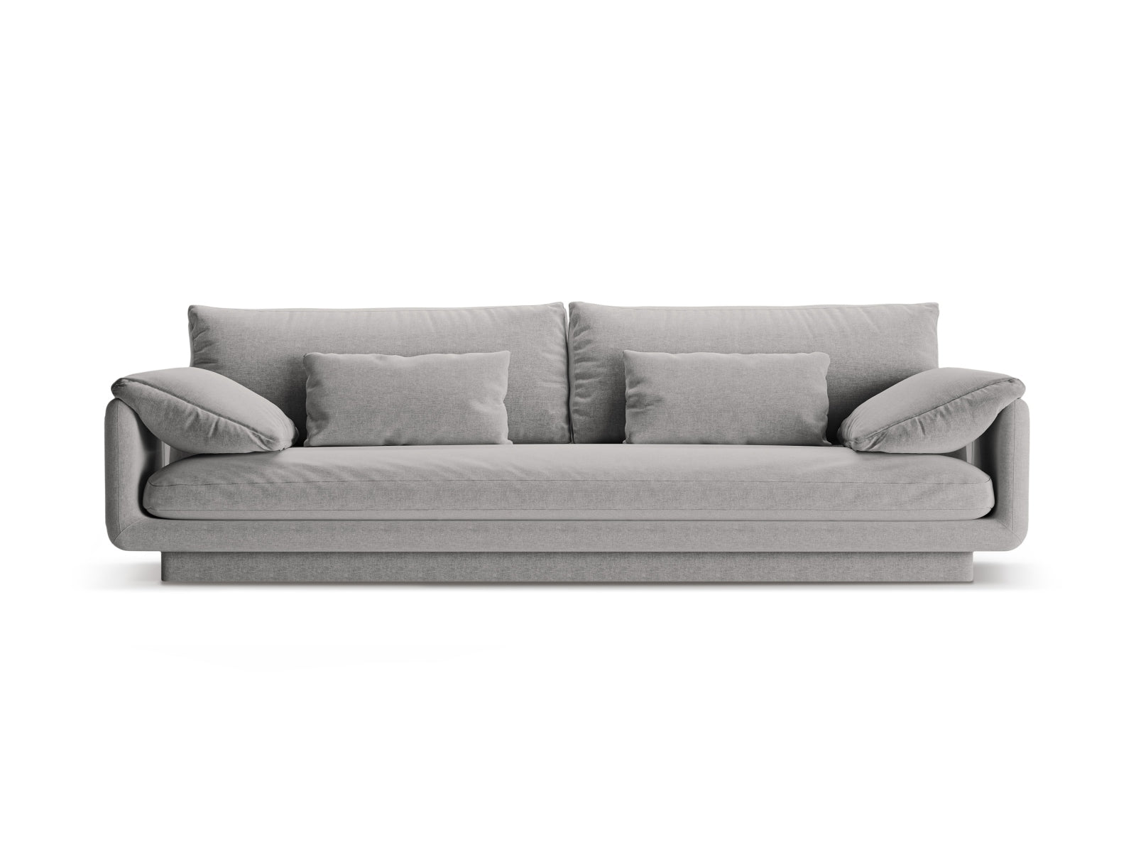Torino Sofa, 4 Seats, 250x103 cm — Light Grey