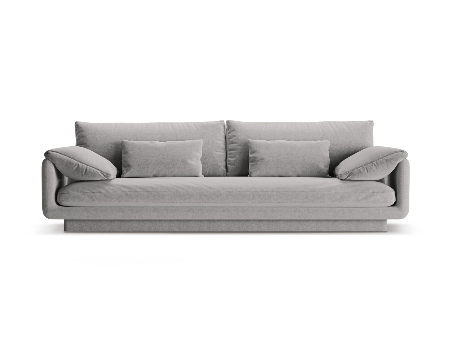 Torino Sofa — Light Grey / 4 Seats