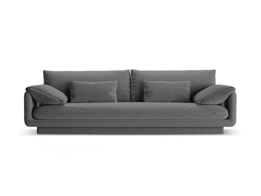 Torino Sofa, 4 Seats, 250x103 cm — Dark Grey