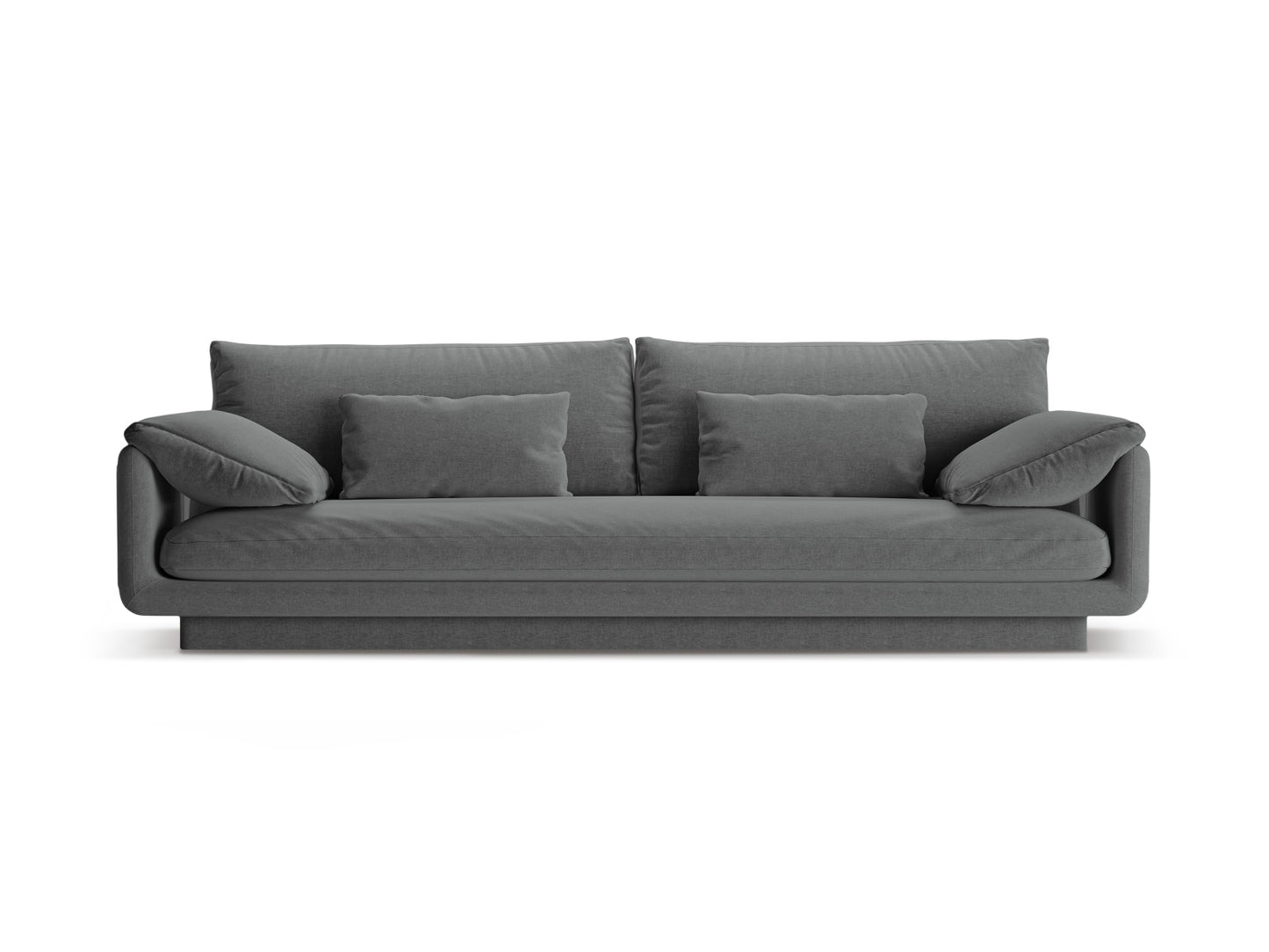 Torino Sofa — Dark Grey / 4 Seats