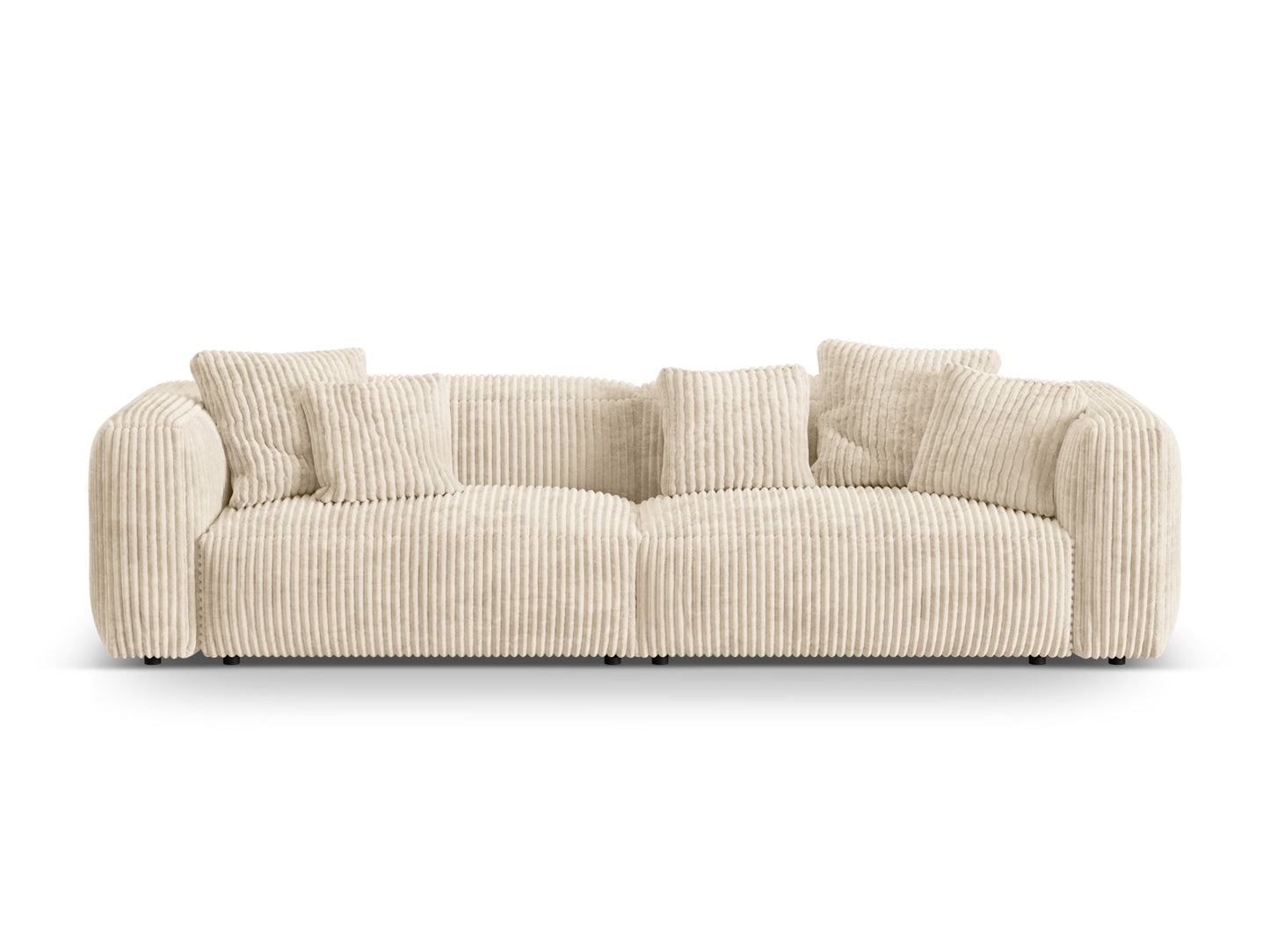 Sofa Cord Acorn Martina — Light Beige