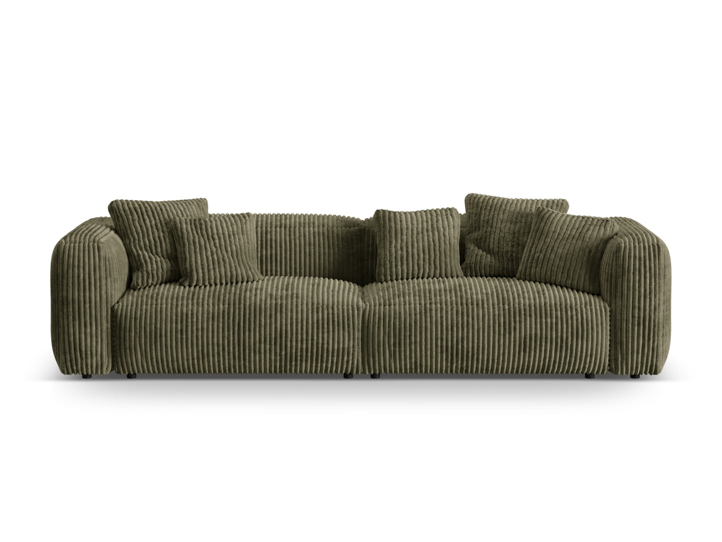 Sofa Cord Acorn Martina — Moss Green