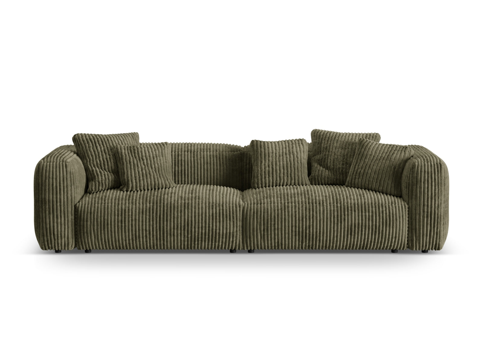 Martina Modular Sofa XL, 4 Seats, 320x106 cm — Moss Green