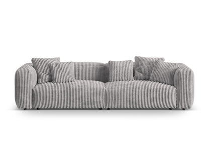 Sofa Cord Acorn Martina — Light Grey