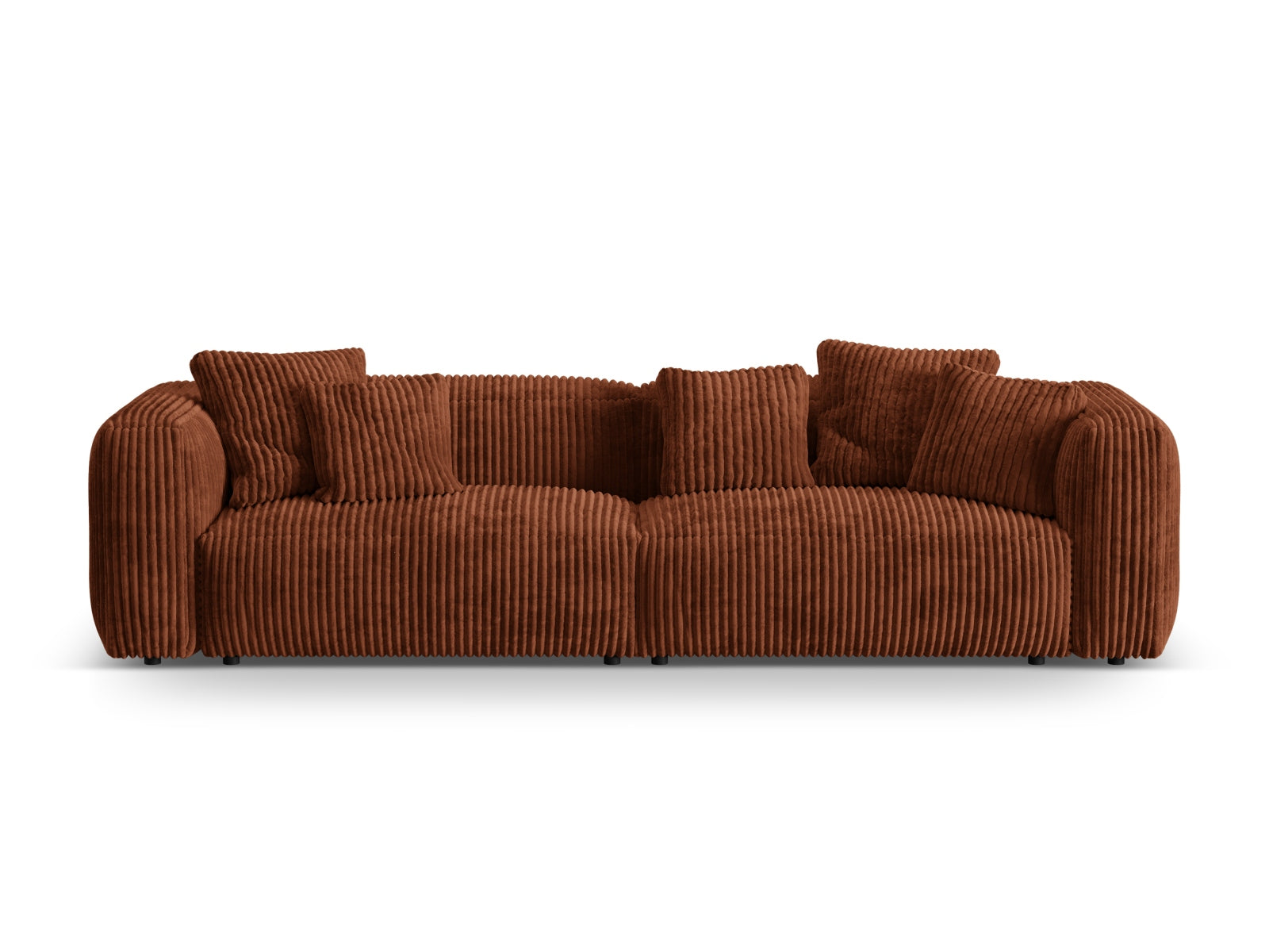 Martina Modular Sofa XL, 4 Seats, 320x106 cm — Brick