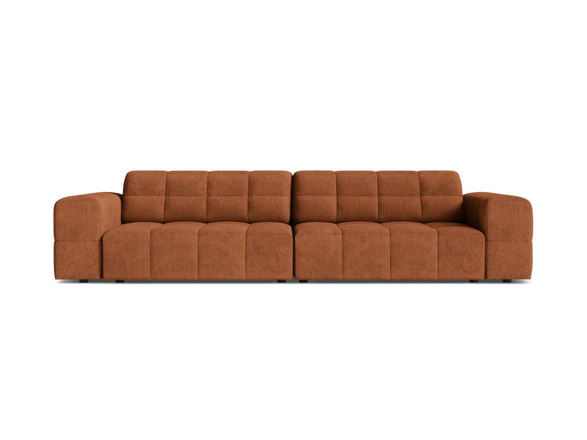 Jennifer Sofa, 4 Seats, 252x102 cm — Brick