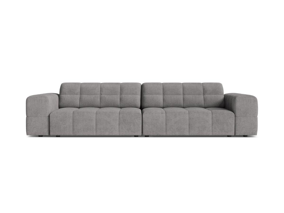 Jennifer Sofa, 4 Seats, 252x102 cm — Light Grey
