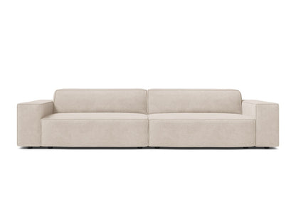 Sofa Strukturstoff Beige Jodie — Beige