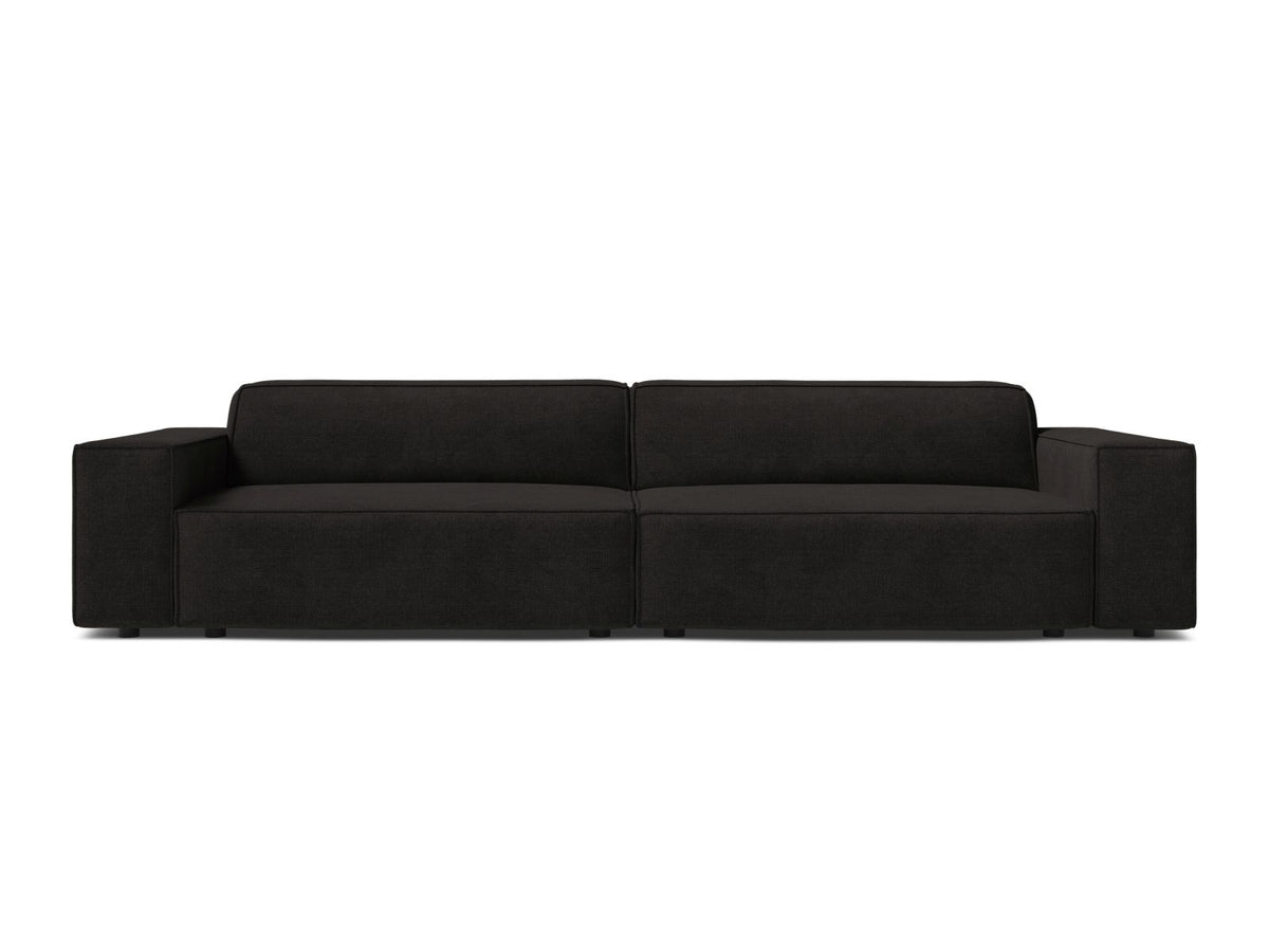 Jodie Modular Sofa, 4 Seats, 244x99 cm — Black