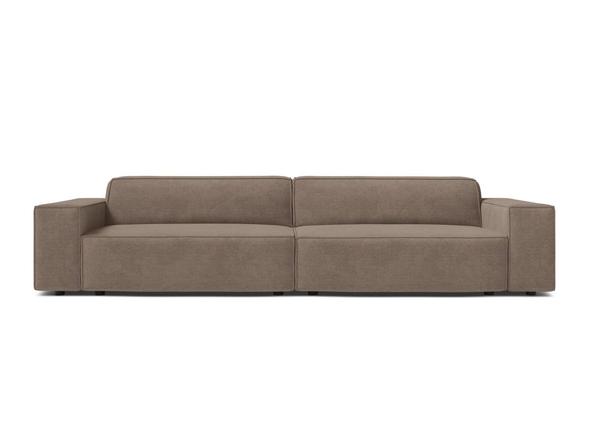 Jodie Modular Sofa, 4 Seats, 244x99 cm — Cappuccino