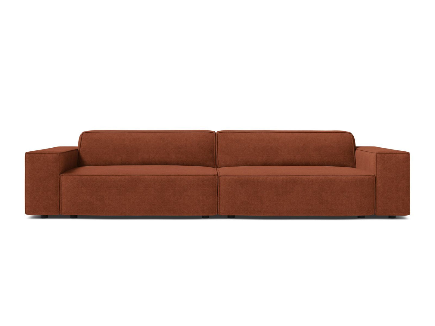 Sofa Strukturstoff Beige Jodie — Brick