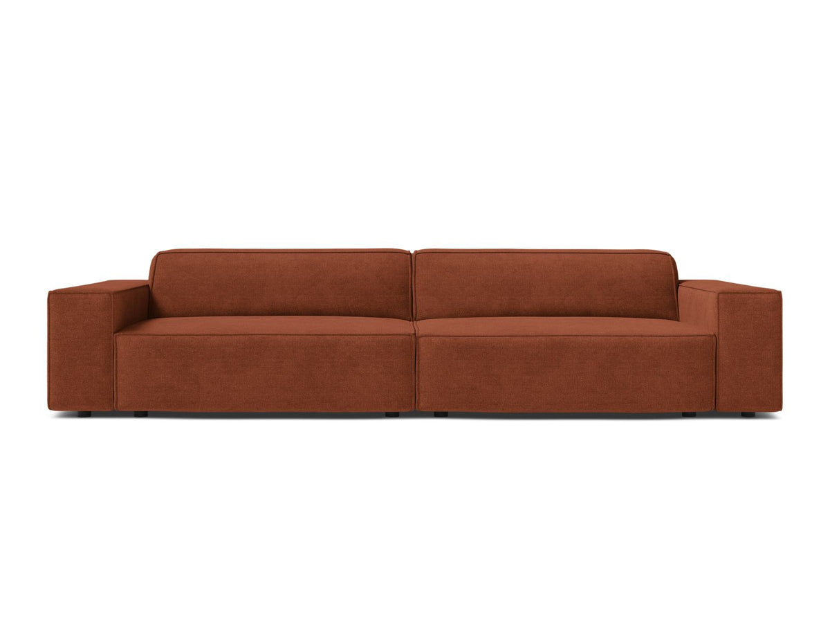 Jodie Modular Sofa, 4 Seats, 244x99 cm — Brick