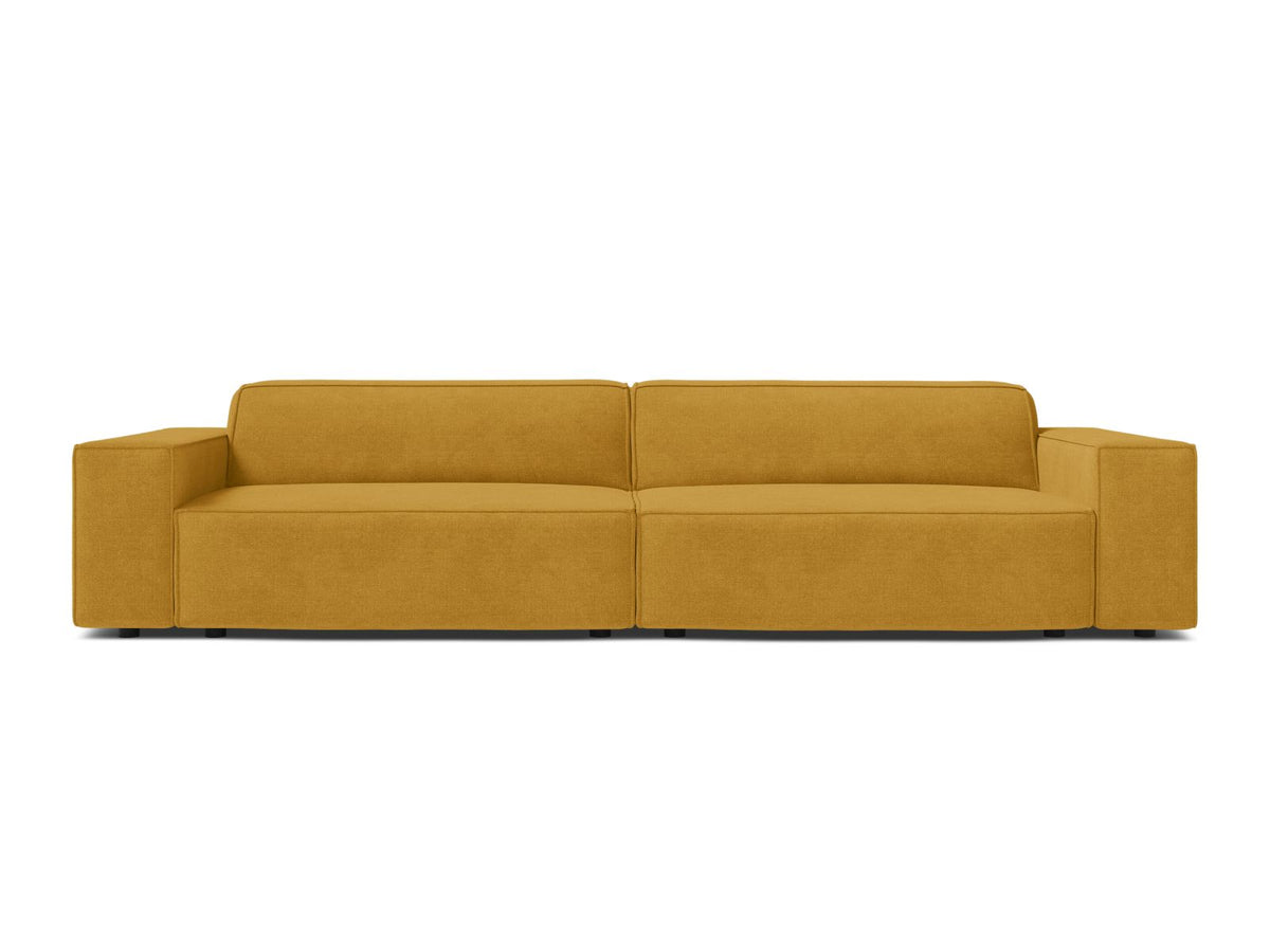 Jodie Modular Sofa, 4 Seats, 244x99 cm — Yellow