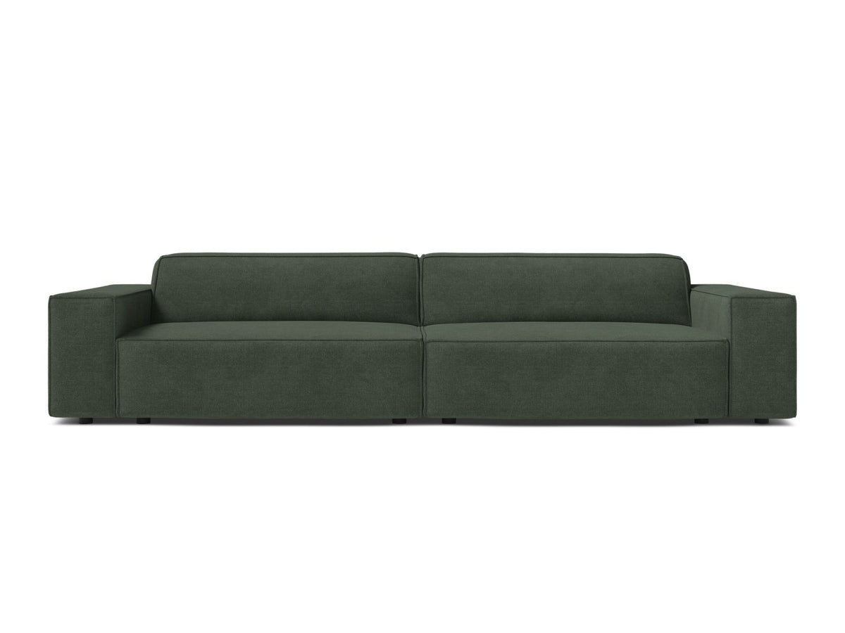 Jodie Modular Sofa, 4 Seats, 244x99 cm — Moss Green